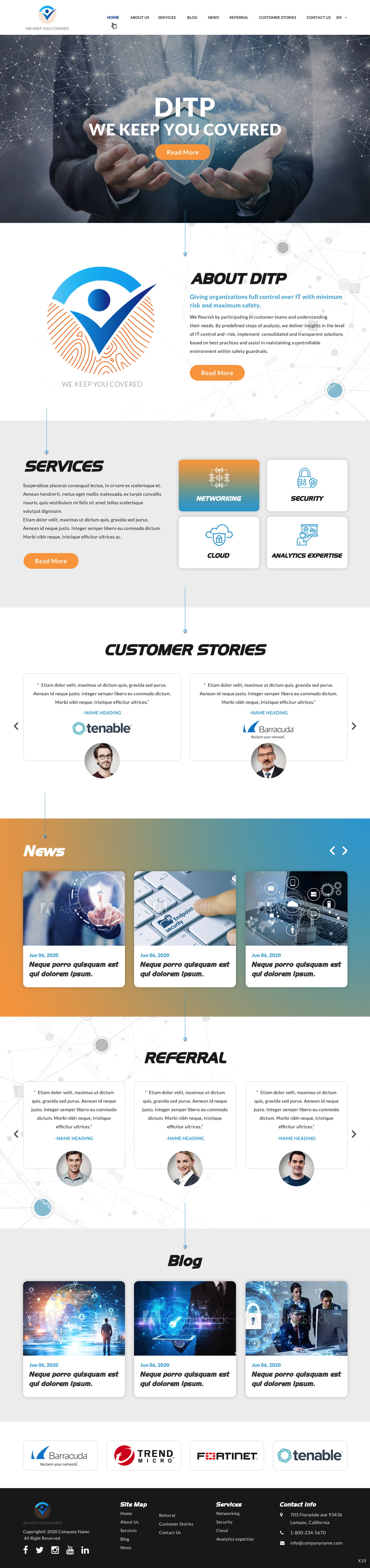 Wordpress Design by pb for DITP Beheer & Exploitatie BV | Design #24641597