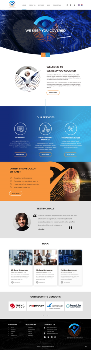 Wordpress Design by pb for DITP Beheer & Exploitatie BV | Design: #24641603