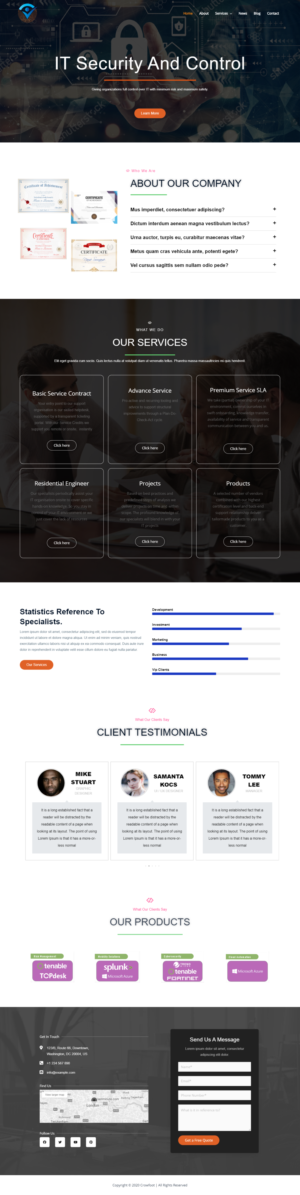Wordpress Design by codeMax for DITP Beheer & Exploitatie BV | Design: #24662320