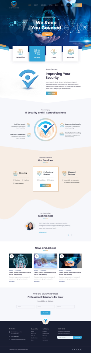 Wordpress Design by Shijo John for DITP Beheer & Exploitatie BV | Design: #24631961