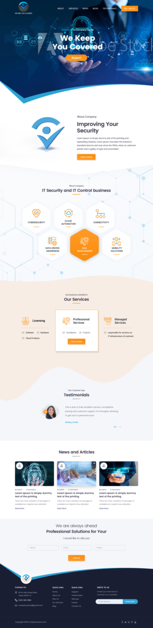 Wordpress Design by Shijo John for DITP Beheer & Exploitatie BV | Design: #24663730