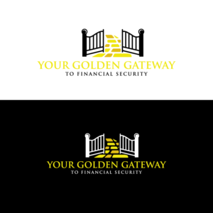 Your Golden Gateway to Financial Security | Diseño de Logo por Graphic Bricks