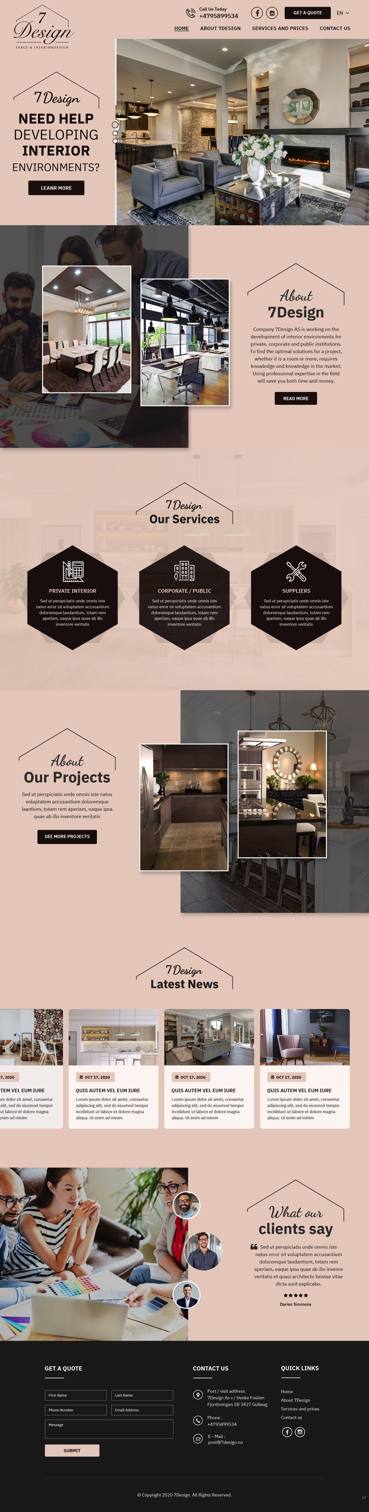 Web Design by pb for NOTE NORWEGIAN TEACHING AS | Design #24633086