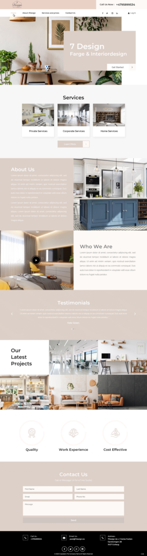 Web-Design von pb für NOTE NORWEGIAN TEACHING AS | Design: #24633090