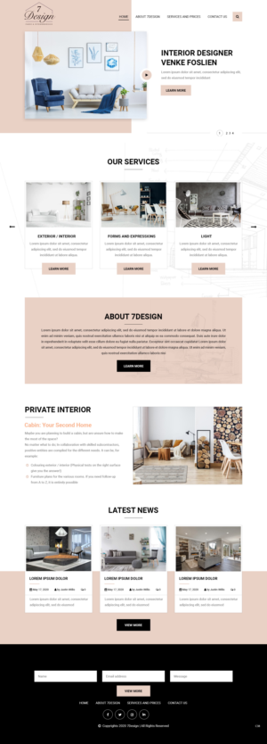 Web Design by pb for NOTE NORWEGIAN TEACHING AS | Design: #24633097