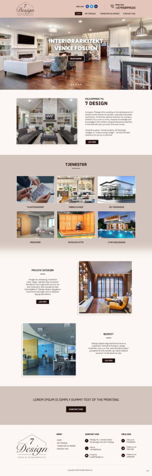 Web Design by pb for NOTE NORWEGIAN TEACHING AS | Design: #24633103