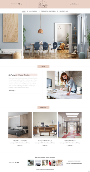 Web Design by pb for NOTE NORWEGIAN TEACHING AS | Design: #24633981