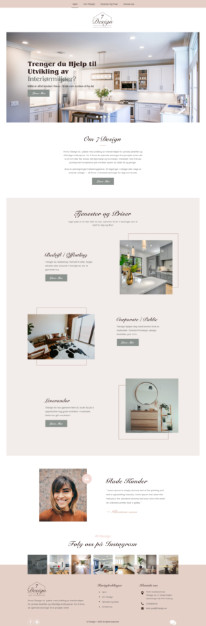 Web-Design von rightway für NOTE NORWEGIAN TEACHING AS | Design: #24633681