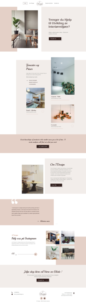 Web-Design von rightway für NOTE NORWEGIAN TEACHING AS | Design: #24633683
