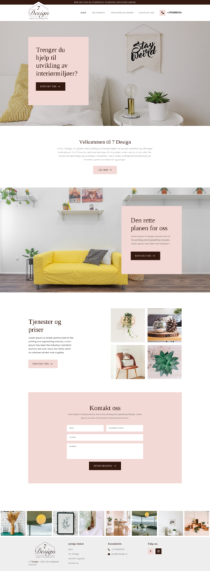 Web-Design von rightway für NOTE NORWEGIAN TEACHING AS | Design: #24633716