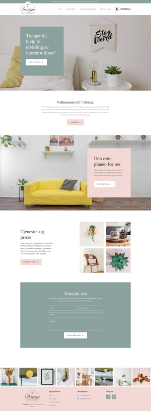 Web-Design von rightway für NOTE NORWEGIAN TEACHING AS | Design: #24643013