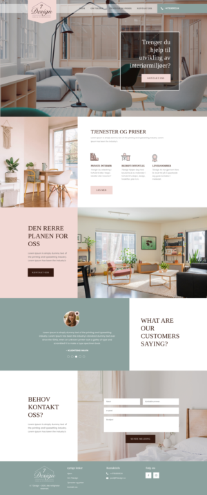Web-Design von rightway für NOTE NORWEGIAN TEACHING AS | Design: #24643014