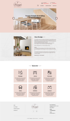 Web-Design von Tamil Tech für NOTE NORWEGIAN TEACHING AS | Design #24630328