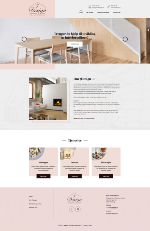 Web-Design von Senthil Kumaar V für NOTE NORWEGIAN TEACHING AS | Design: #24633621