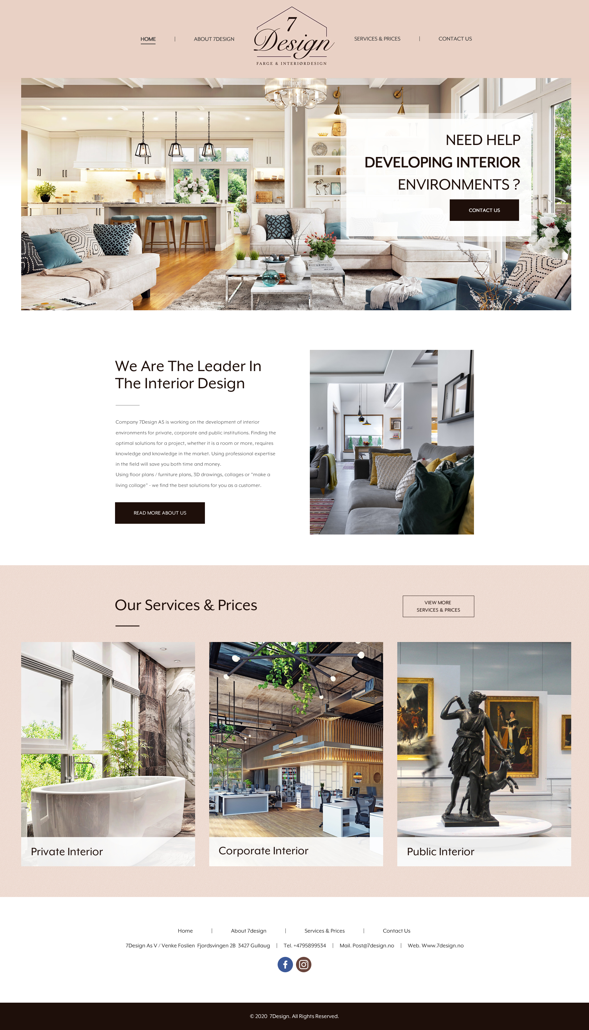 Web Design by S maurya for NOTE NORWEGIAN TEACHING AS | Design #24712872