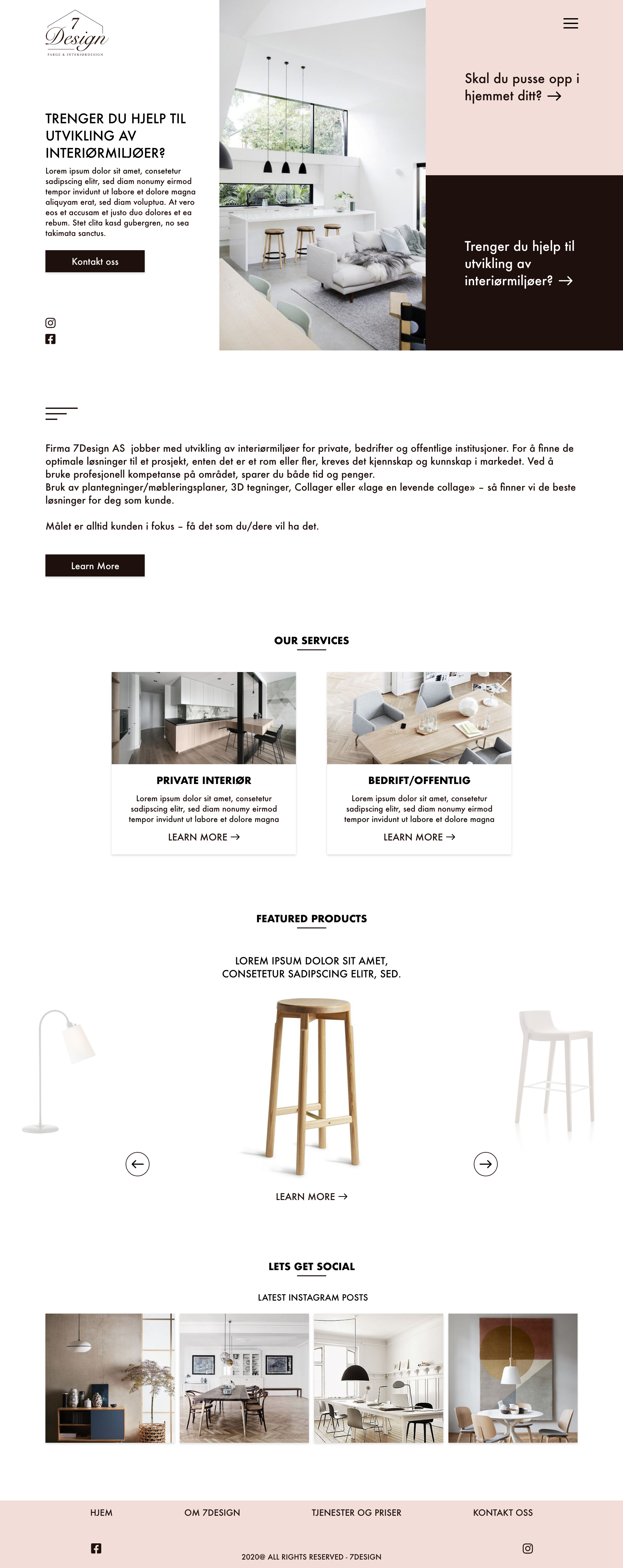 Web Design par Ayoub Sadk . pour NOTE NORWEGIAN TEACHING AS | Design #24707028