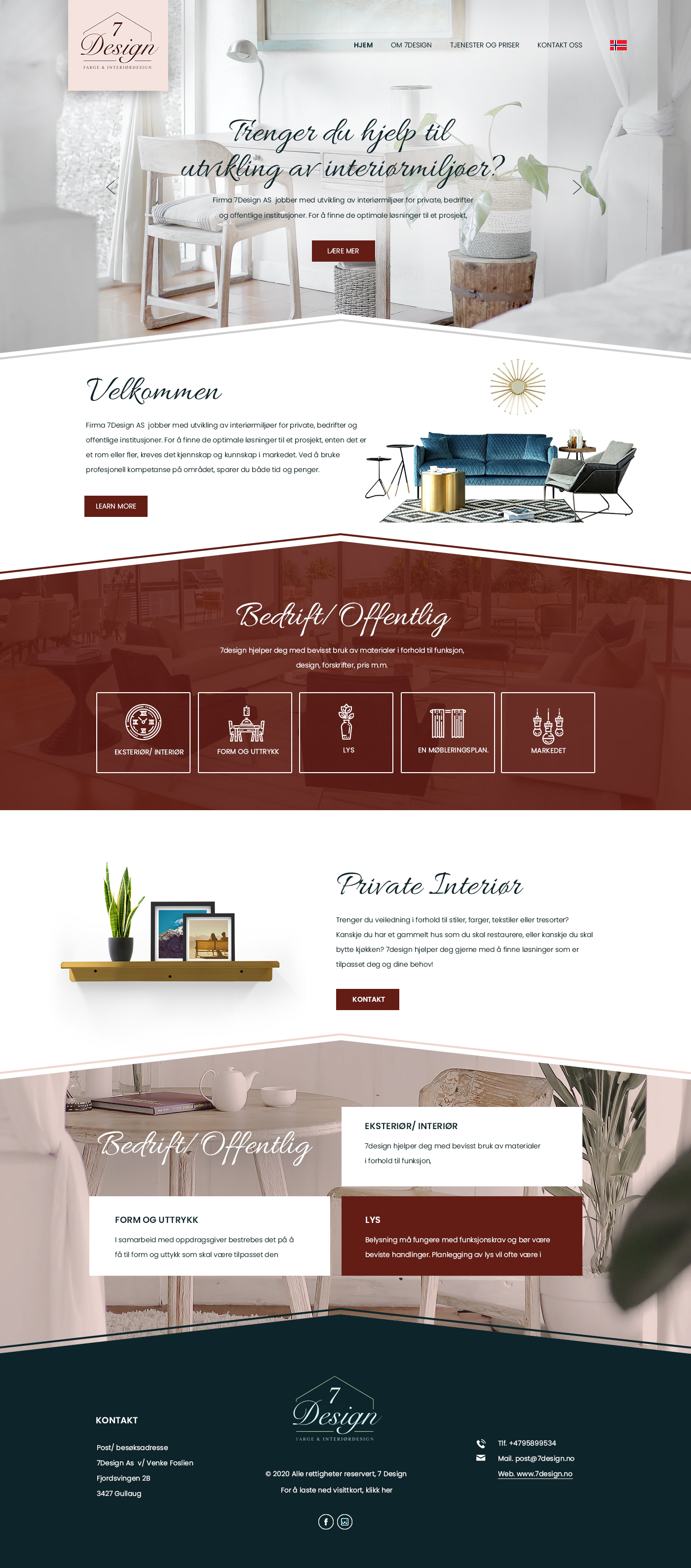 Diseño Web por ag622988 para NOTE NORWEGIAN TEACHING AS | Diseño #24652969