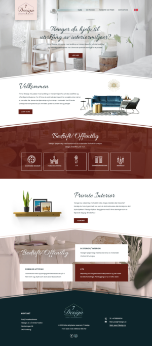 Web-Design von ag622988 für NOTE NORWEGIAN TEACHING AS | Design: #24652969