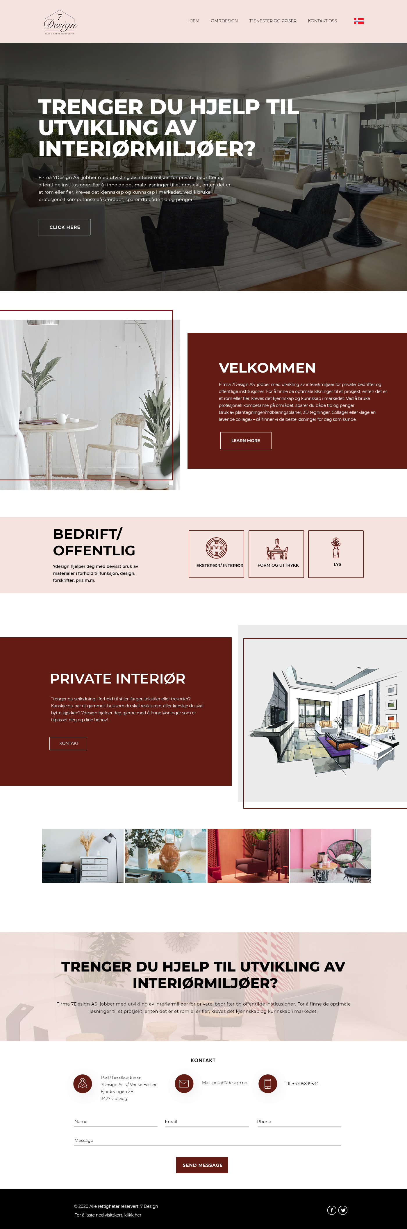 Web Design par ag622988 pour NOTE NORWEGIAN TEACHING AS | Design #24693803