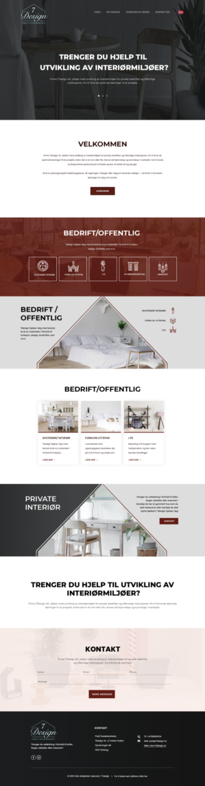 Web-Design von ag622988 für NOTE NORWEGIAN TEACHING AS | Design: #24726748