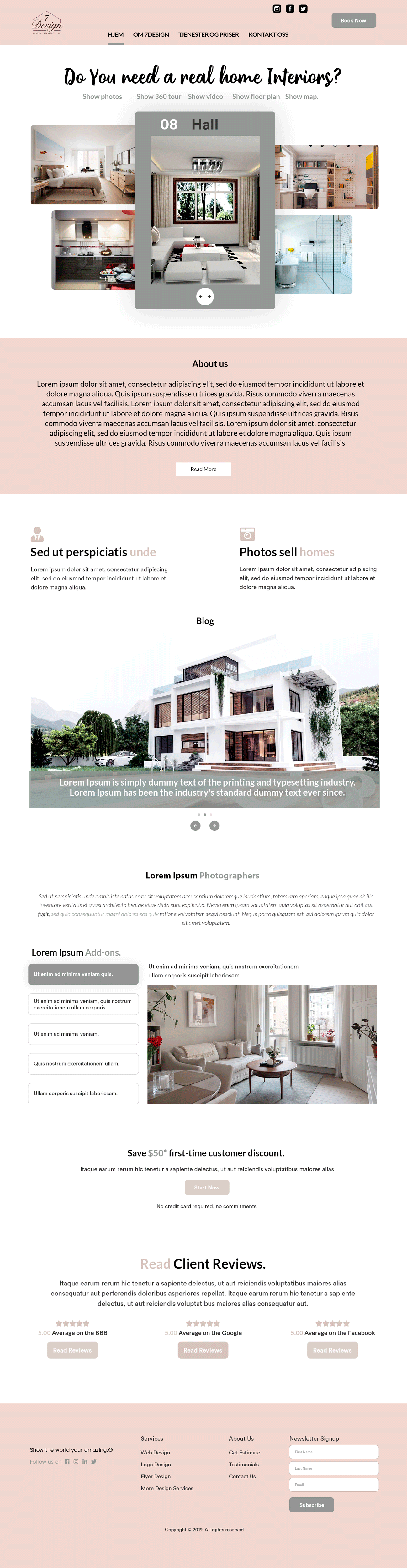 Web Design by CJV Creative for NOTE NORWEGIAN TEACHING AS | Design #24640189