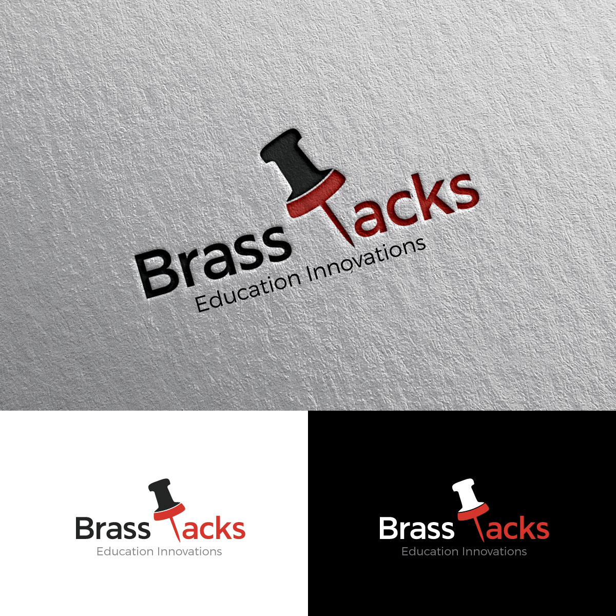 Modern, Bold, Consulting Logo Design for Brass Tacks. We do have a