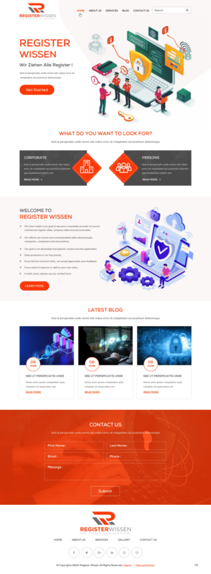 Web Design par pb pour SePhiTo GmbH | Design : #24642507