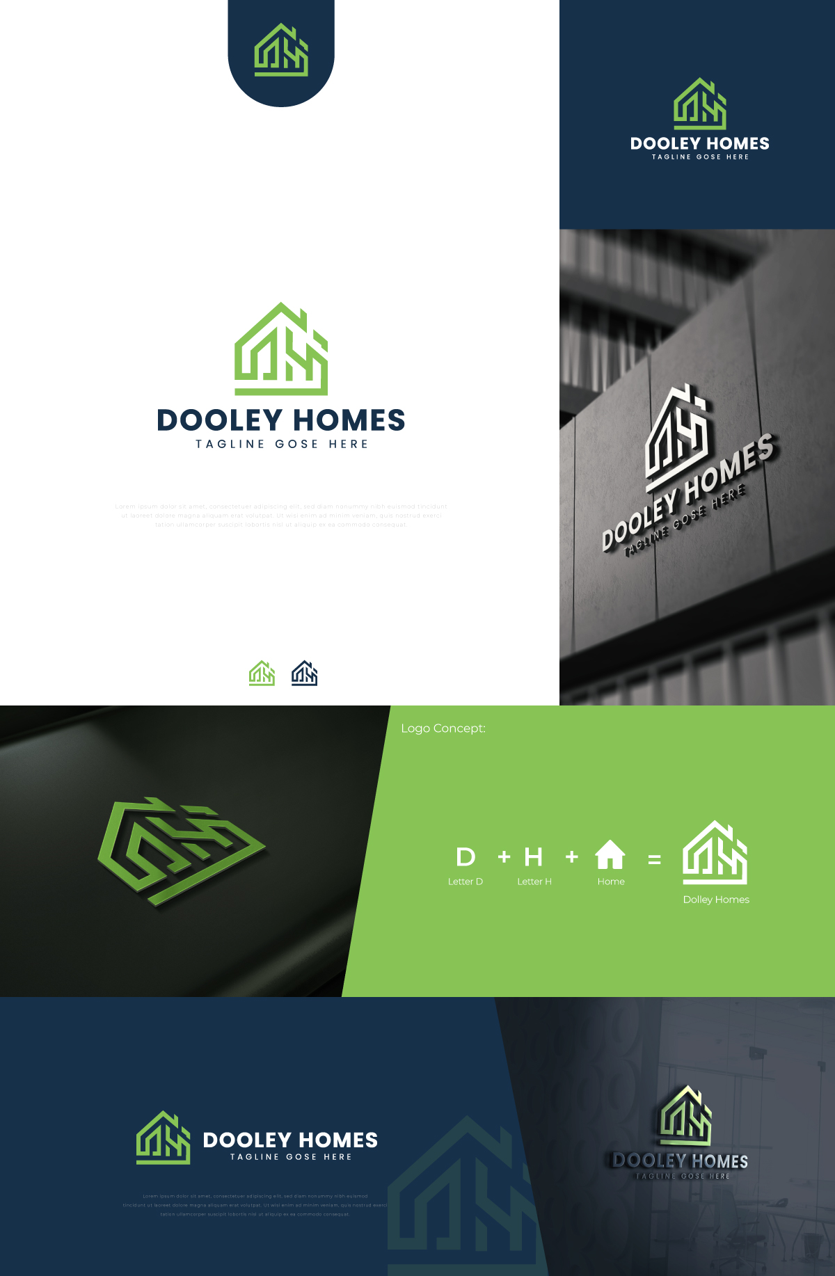 Logo Design by Zybs Graphics for Dooley Developments USA, LLC | Design #24684196
