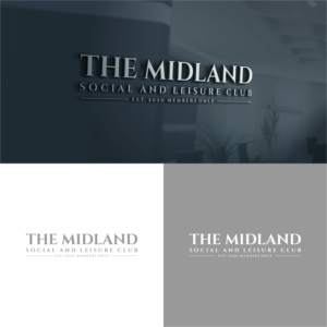 The Midland Social and Leisure Club, Est. 2020 | Members Only | Design de Logo par tejo