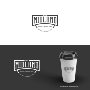 The Midland Social and Leisure Club, Est. 2020 | Members Only | Logo Design by Grapi