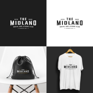 The Midland Social and Leisure Club, Est. 2020 | Members Only | Logo Design by Fandiart
