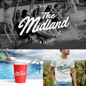 The Midland Social and Leisure Club, Est. 2020 | Members Only | Logo Design by simple mind