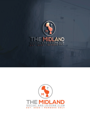 The Midland Social and Leisure Club, Est. 2020 | Members Only | Logo Design by ZJ Design