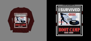 DeCamp Bootcamp  | T-shirt Design by SAI DESIGNS