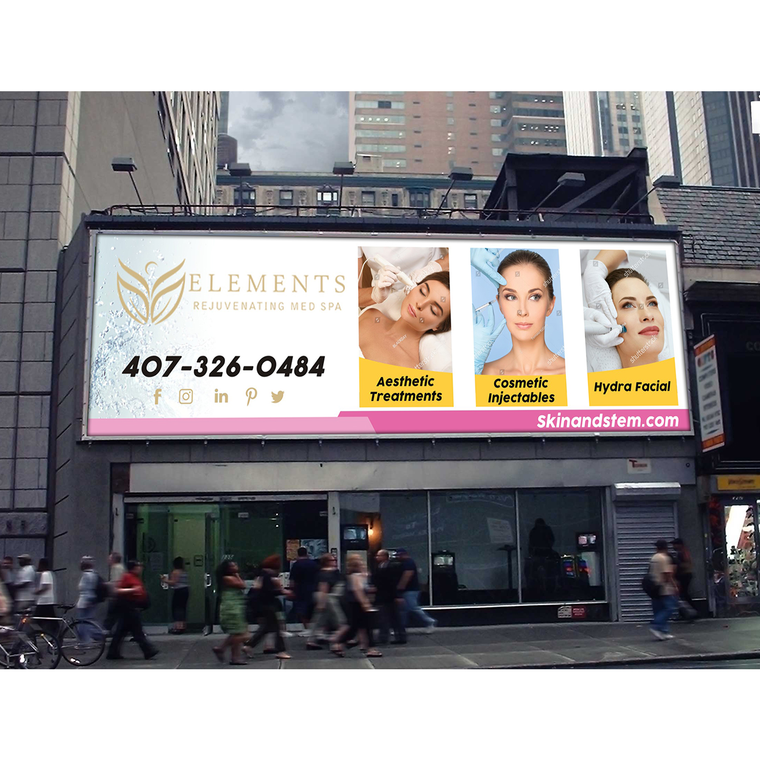 Werbetafel-Design von DG+ für dieses Projekt | Design #24653324