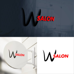 Signage Design by Manesh Nair for W Salon | Design: #24664396