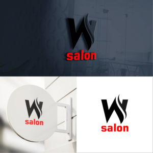 Signage Design by Manesh Nair for W Salon | Design: #24664426