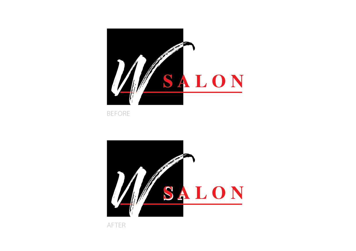 Signage Design by eleven for W Salon | Design #24723030