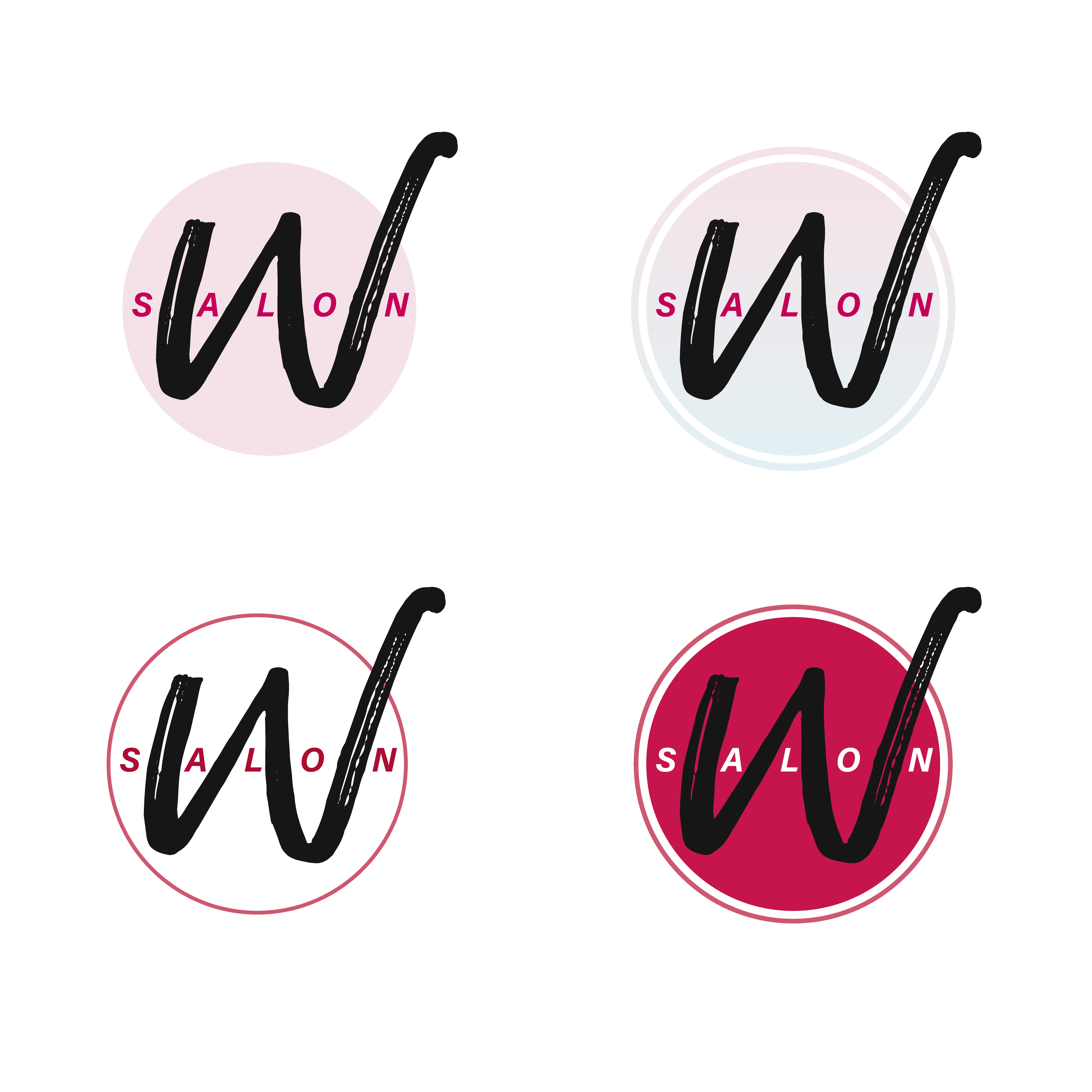 Signage Design by Source Media for W Salon | Design #24678160