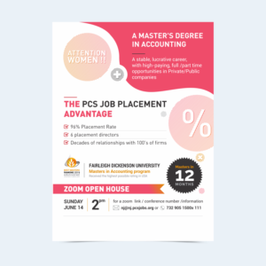 Women Masters Accounting Program  | Diseño de Flyer por nadhisa87