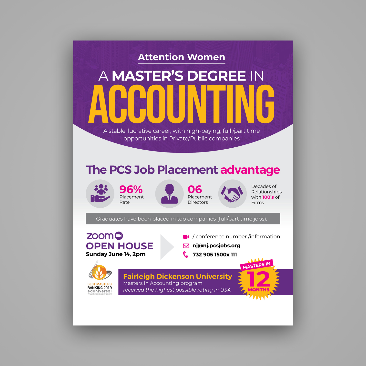 Flyer Design by Mariyam Khan for this project | Design #24731057