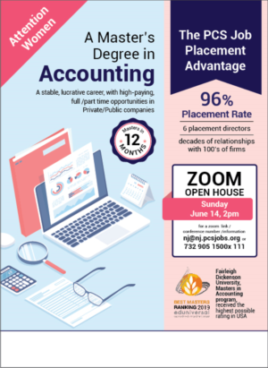 Women Masters Accounting Program  | Flyer Design by eleven