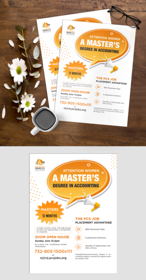 Women Masters Accounting Program  | Flyer-Design von ZeneFashions