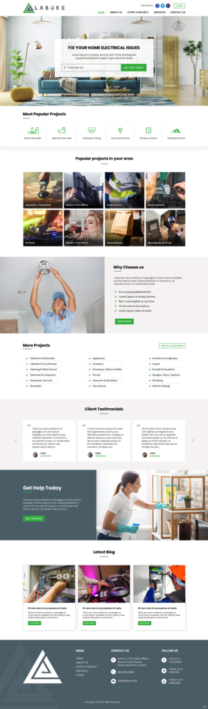 Diseño Web por pb para Labuke | Diseño: #24642495