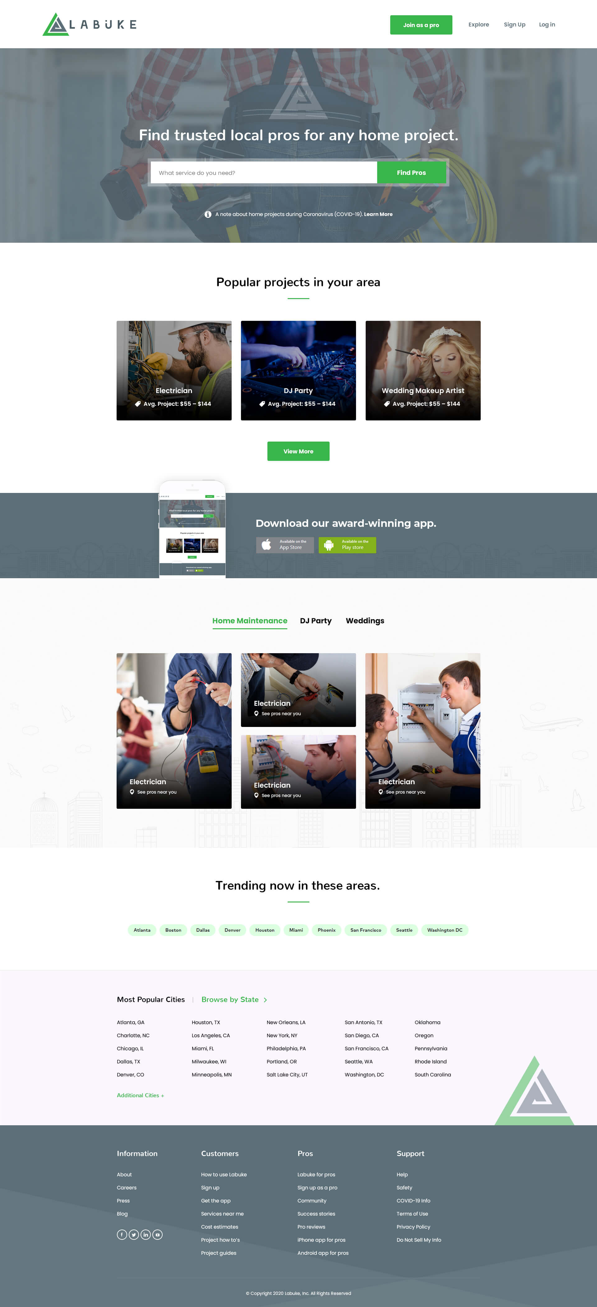 Web Design by Senthil Kumaar V for Labuke | Design #24633317
