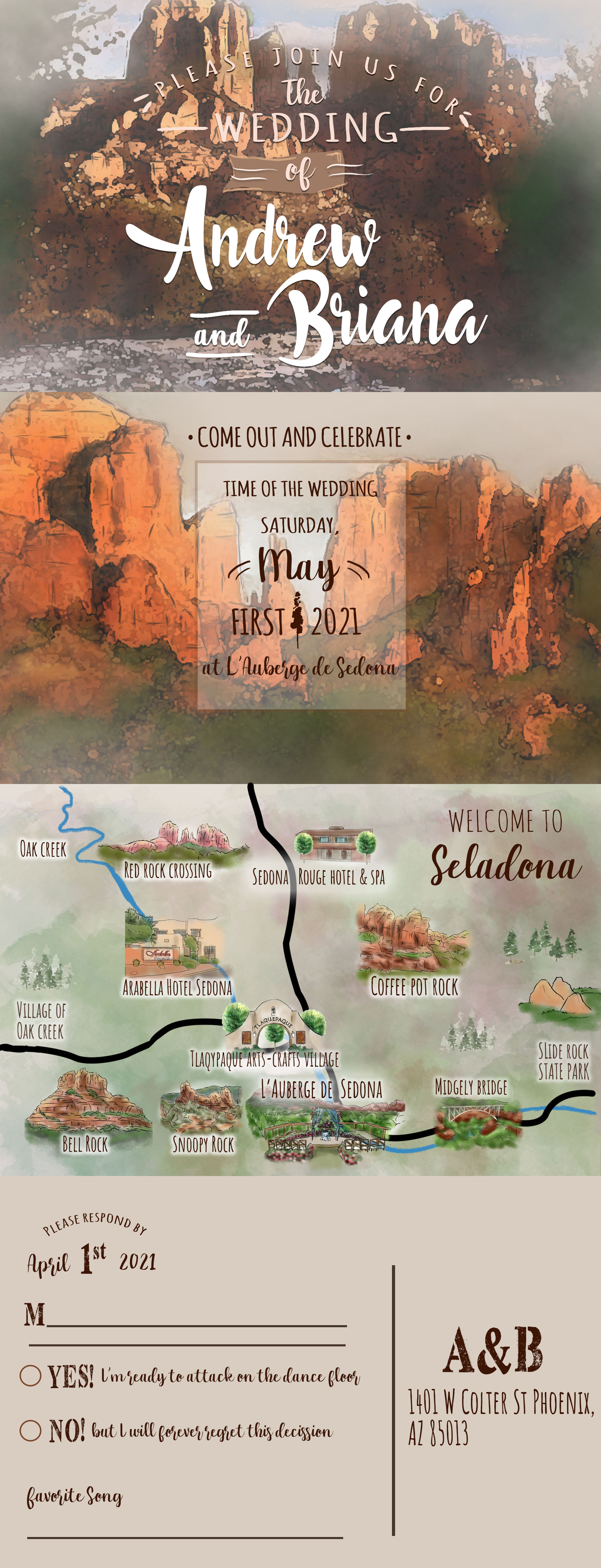Invitation Design by Jorie Anne for this project | Design #24686772