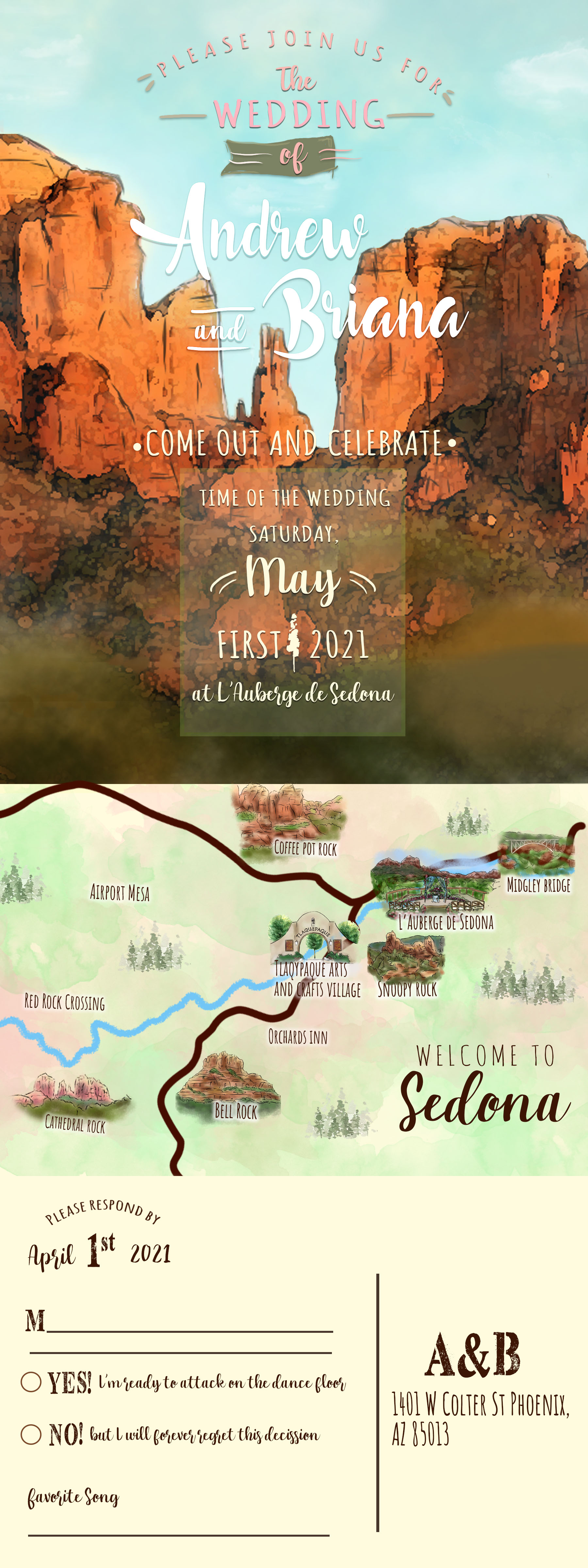 Invitation Design by Jorie Anne for this project | Design #24736801