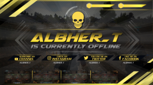 Banner and Overlay for my twicth channel* | Diseño Gráfico por Rickyy
