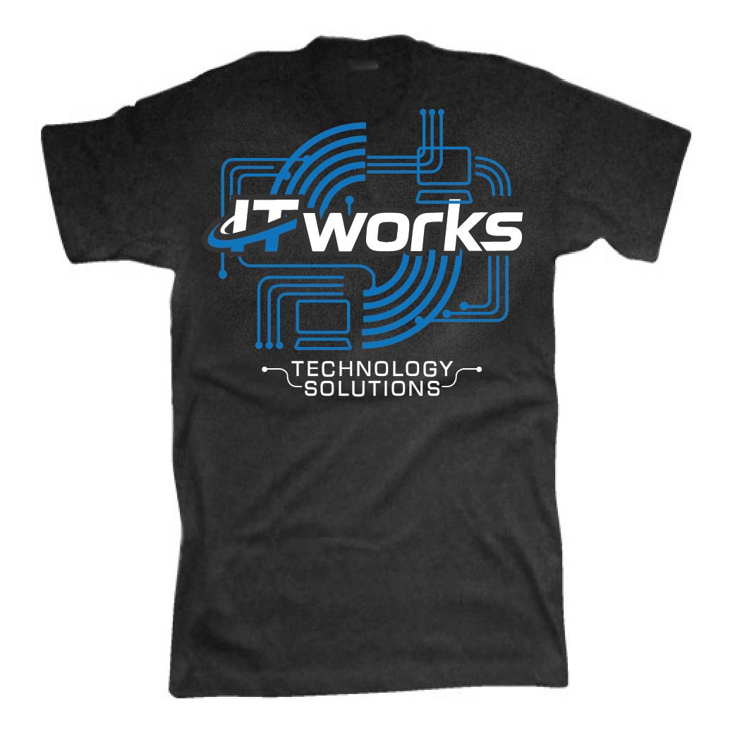 T-shirt Design by 75-R-P-Z for IT Works | Design #24639667