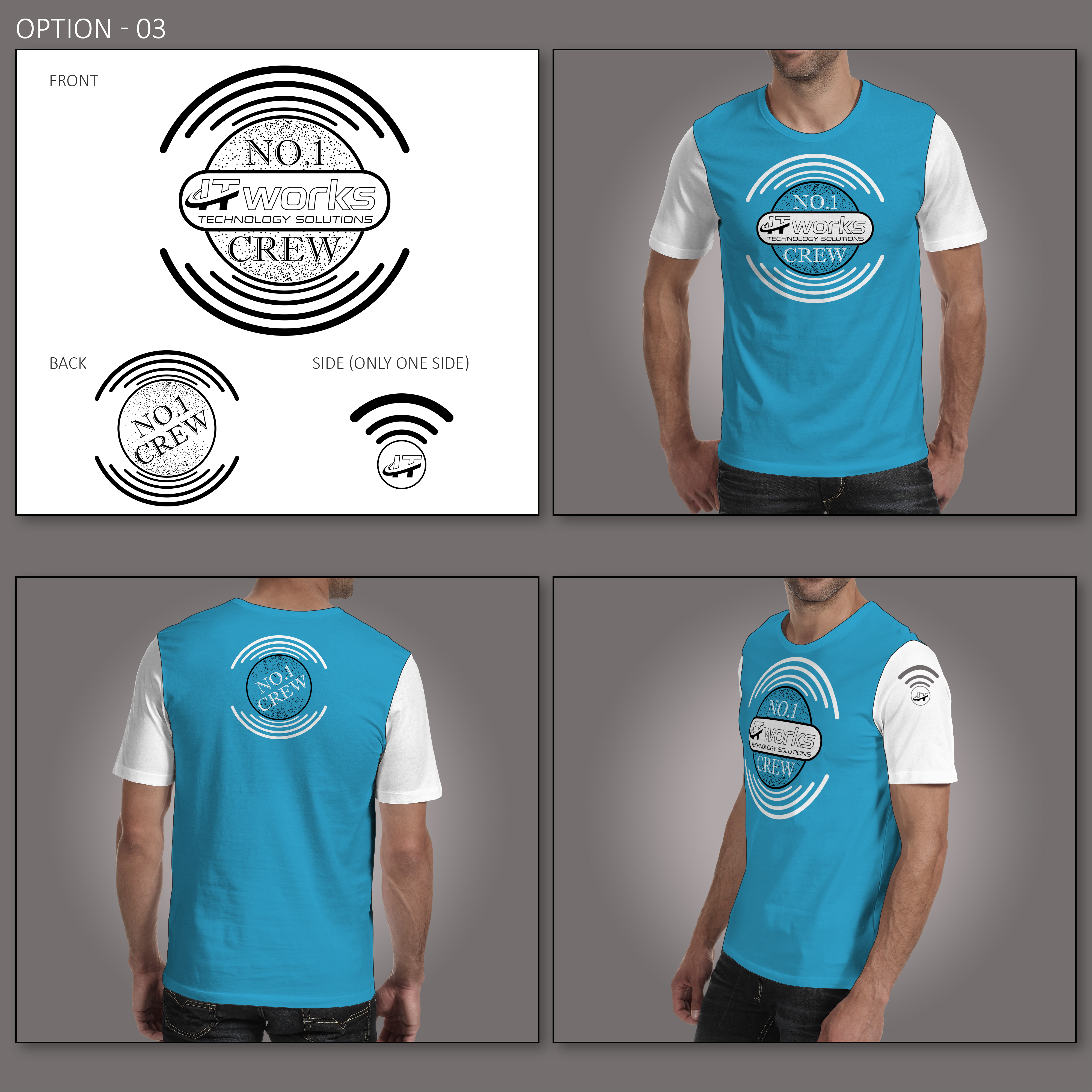 Diseño de Camiseta por kulvinder2779 para IT Works | Diseño #24639810